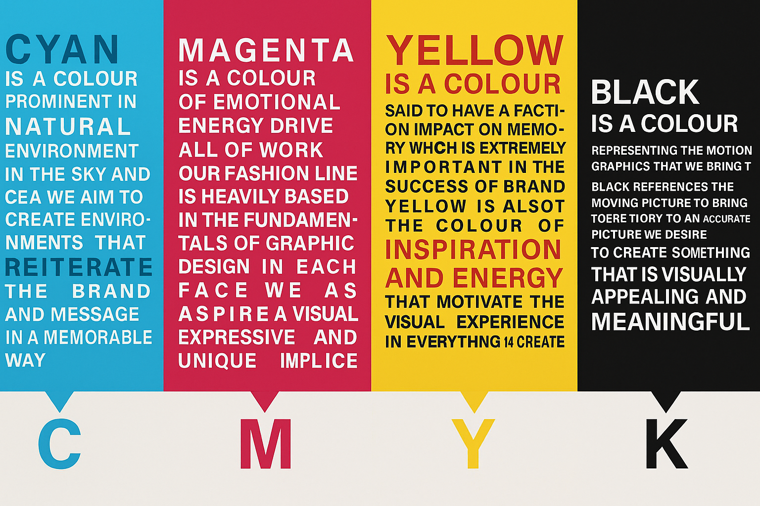 CMYK Color Model in Printing